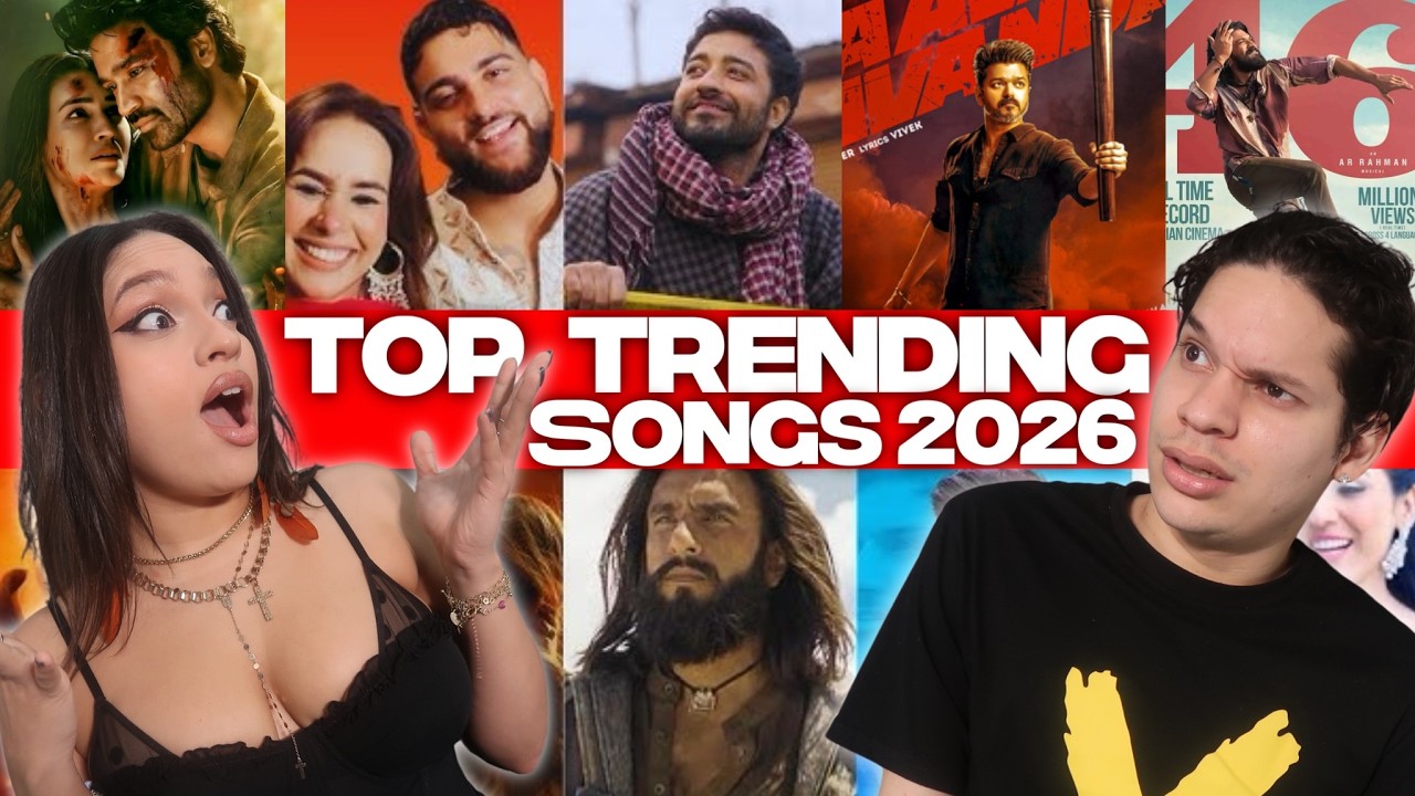 Musicians react to Trending Songs in YOUTUBE INDIA of 2026 so far...
