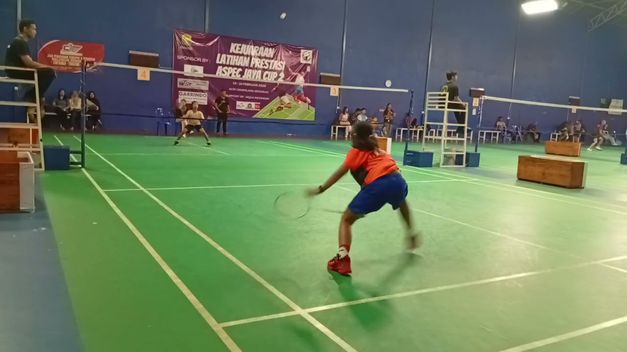 Qf. Tudi aspek jaya cup 2 2026 tari PB. Citra diamond #badminton 