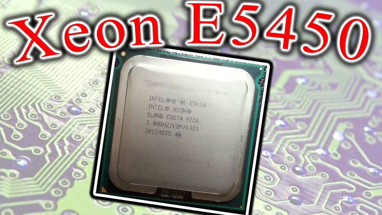 Intel Xeon E5450 установка в LGA 775 Socket