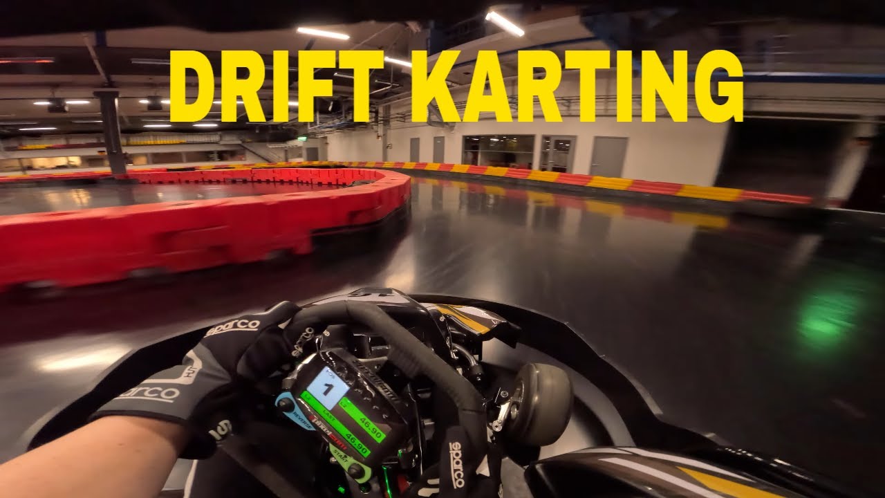 Drift karting at Go karting Gothenburg