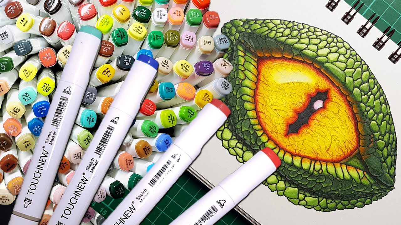 TOUCHNEW marker review cheap Copic marker alternative