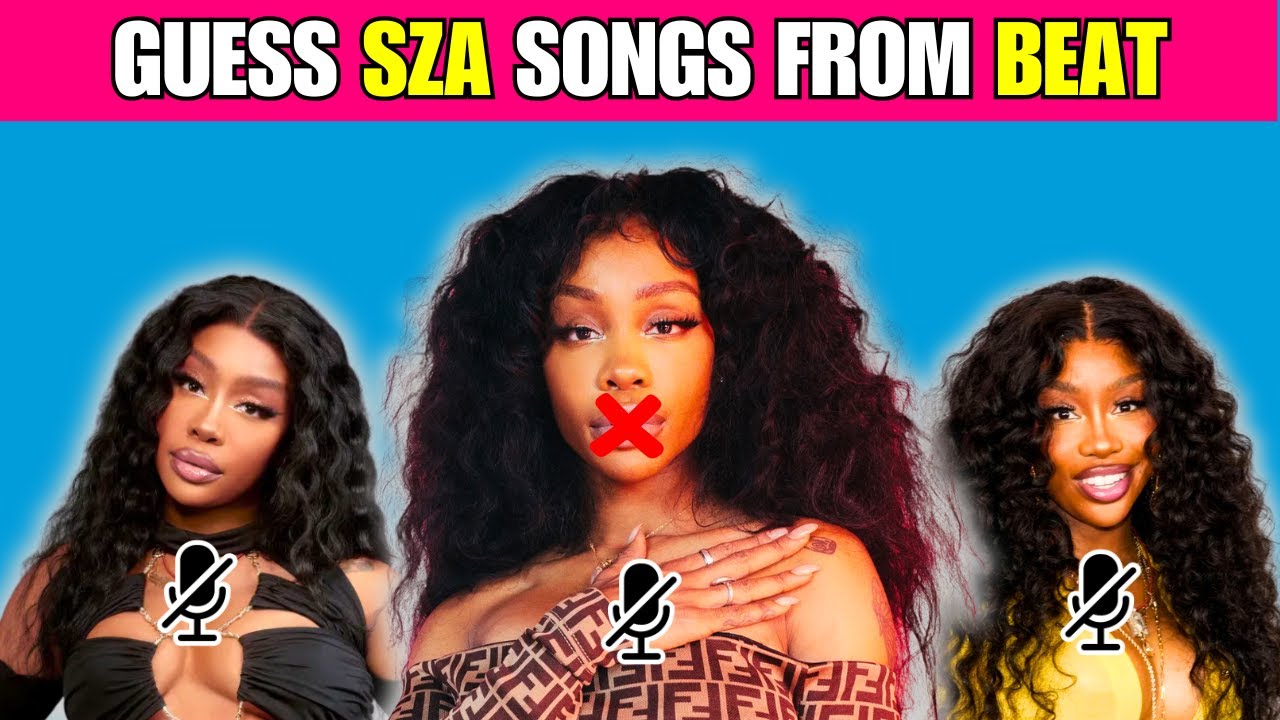 Can You Guess These SZA Songs Just From the Beat? 🎵 | SZA Music Quiz Challenge