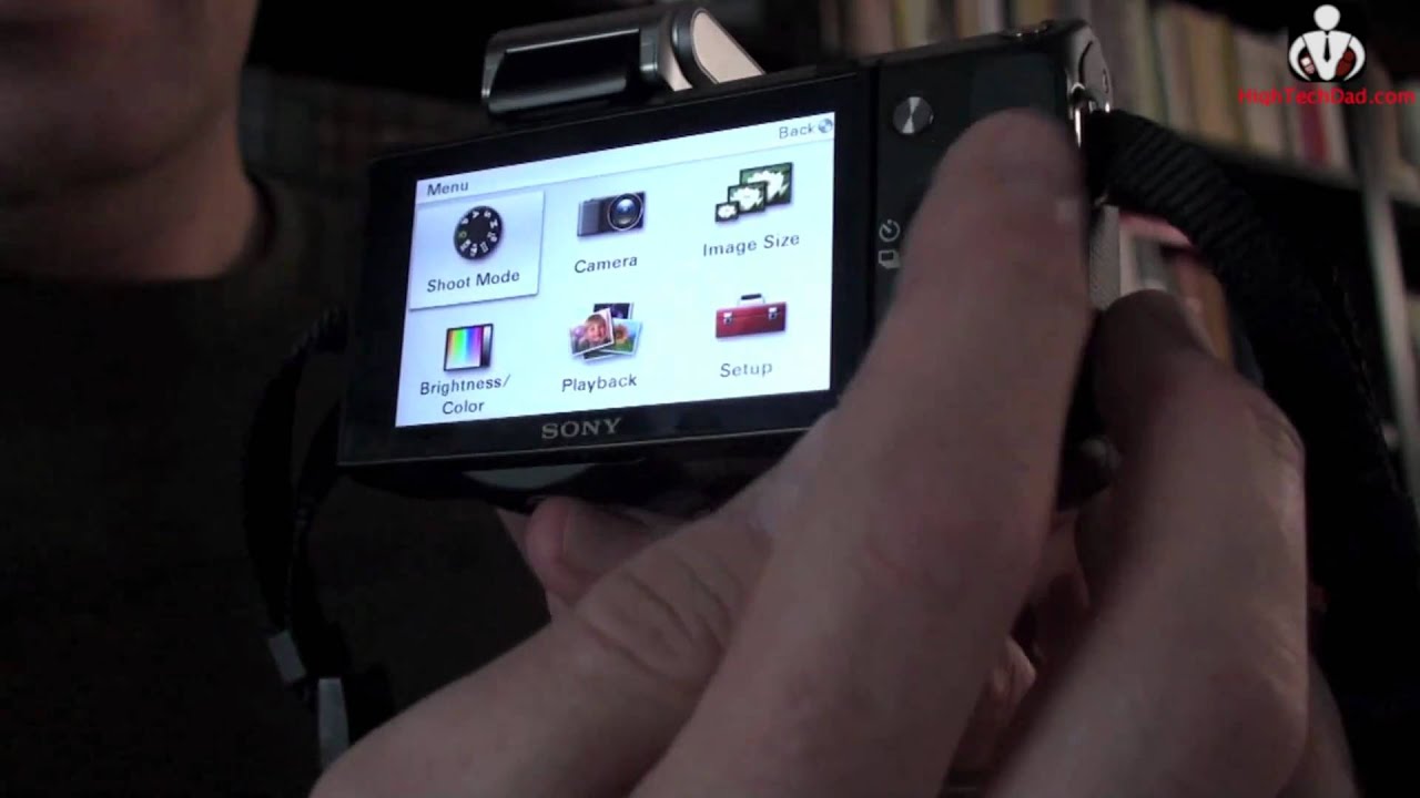 Обзор цифровой фотокамеры Sony NEX-5 от HighTechDad