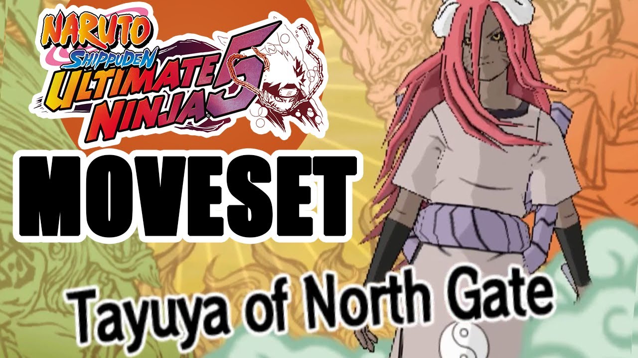 Naruto Ultimate Ninja 5 (PS2) - Tayuya Moveset