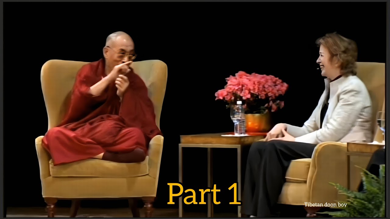 His Holiness The 14th Dalai Lama and Mary Robinson  ( part 1 )