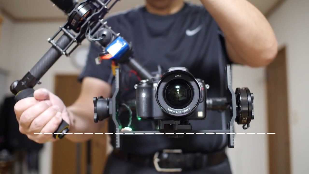 Brushless Gimbal Handheld Setting method Part3