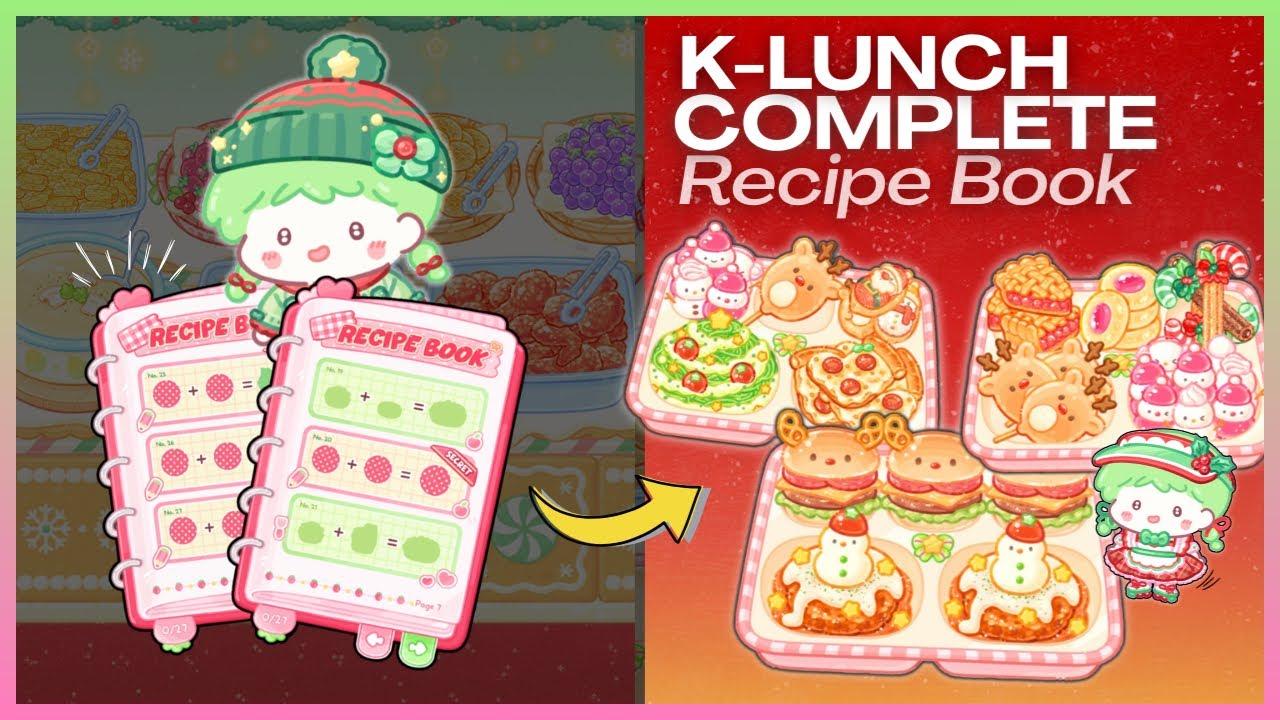 Tanghulu Master K-Lunch Secret Recipe Book — All 27 Recipes Complete! 🍓
