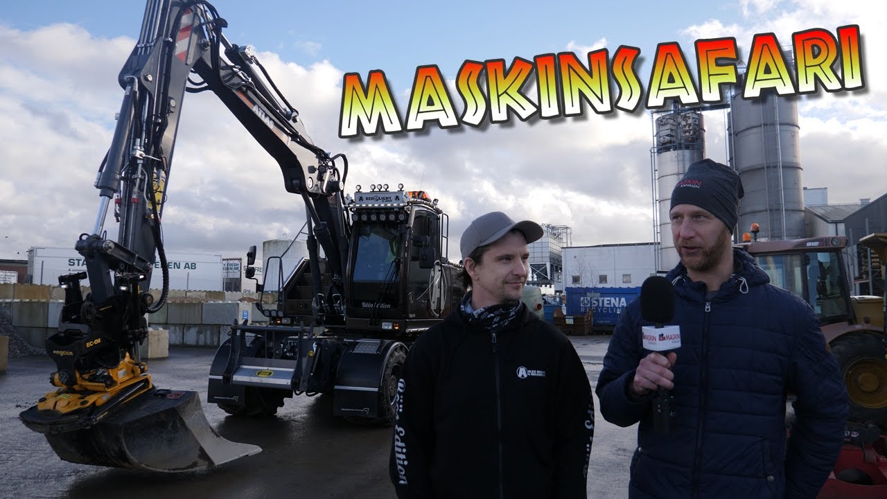 Maskinsafari hos Tobias "tobbehjulare" Kågström