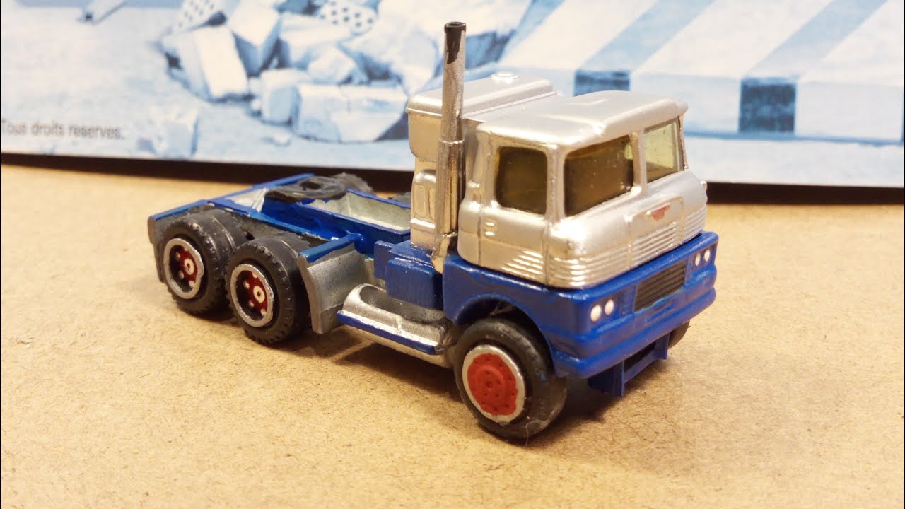 Custom Majorette/Corgi truck - Scammell Cabover 