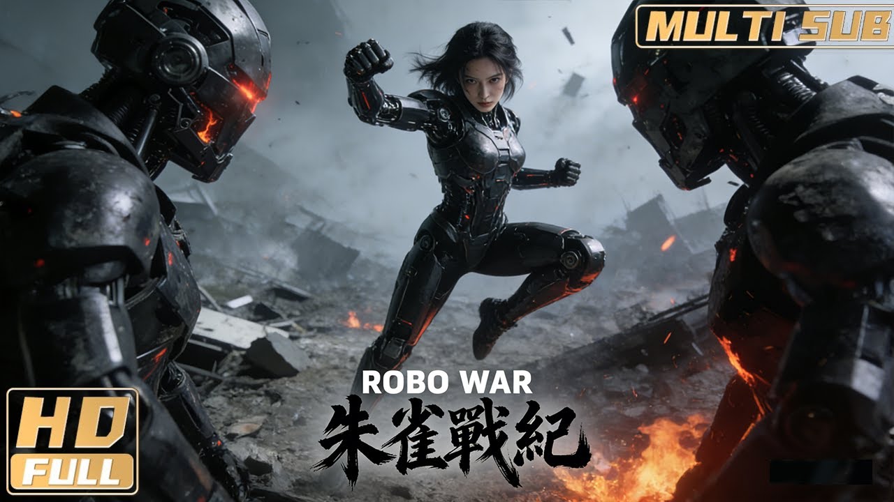 【Multi Sub】《朱雀戰紀》肆意屠殺！美女機器人激戰暗黑機械戰甲兵團！ | Full Movie | 韓聰聰 / 姜震昊 / 朱宏