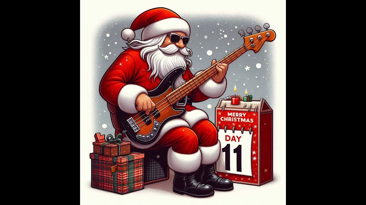 Day 11: AURORA - Warrior [Bass cover]