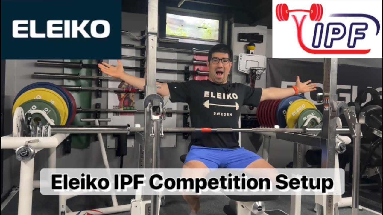 Комплект для соревнований Eleiko IPF стоимостью 25 000 долларов — комбинированная стойка, помост,...
