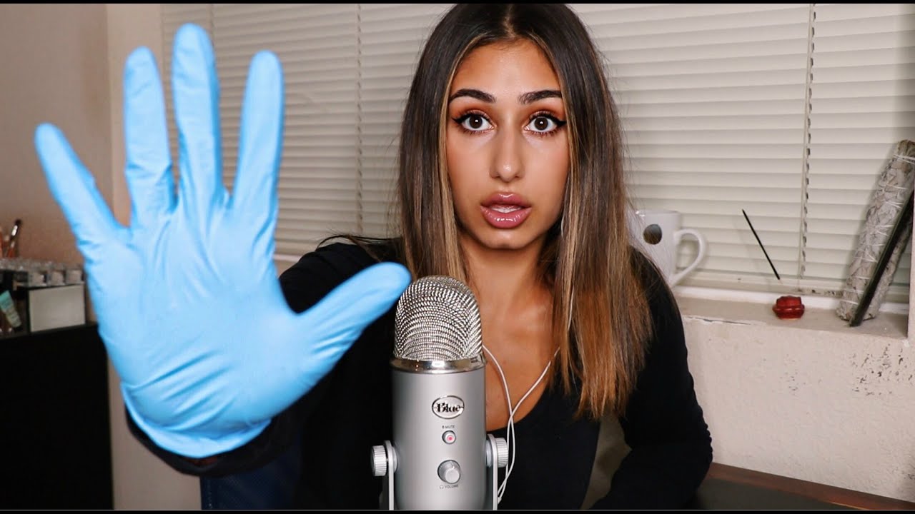 ASMR - YOUR FAVORITE TRIGGERS ♡ (whisper + latex gloves, mouth sounds, kissing, hair brushing, etc)