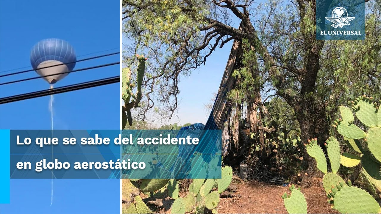 Familia iba en globo aerostático en Teotihuacán, mueren los padres y la hija queda huérfana