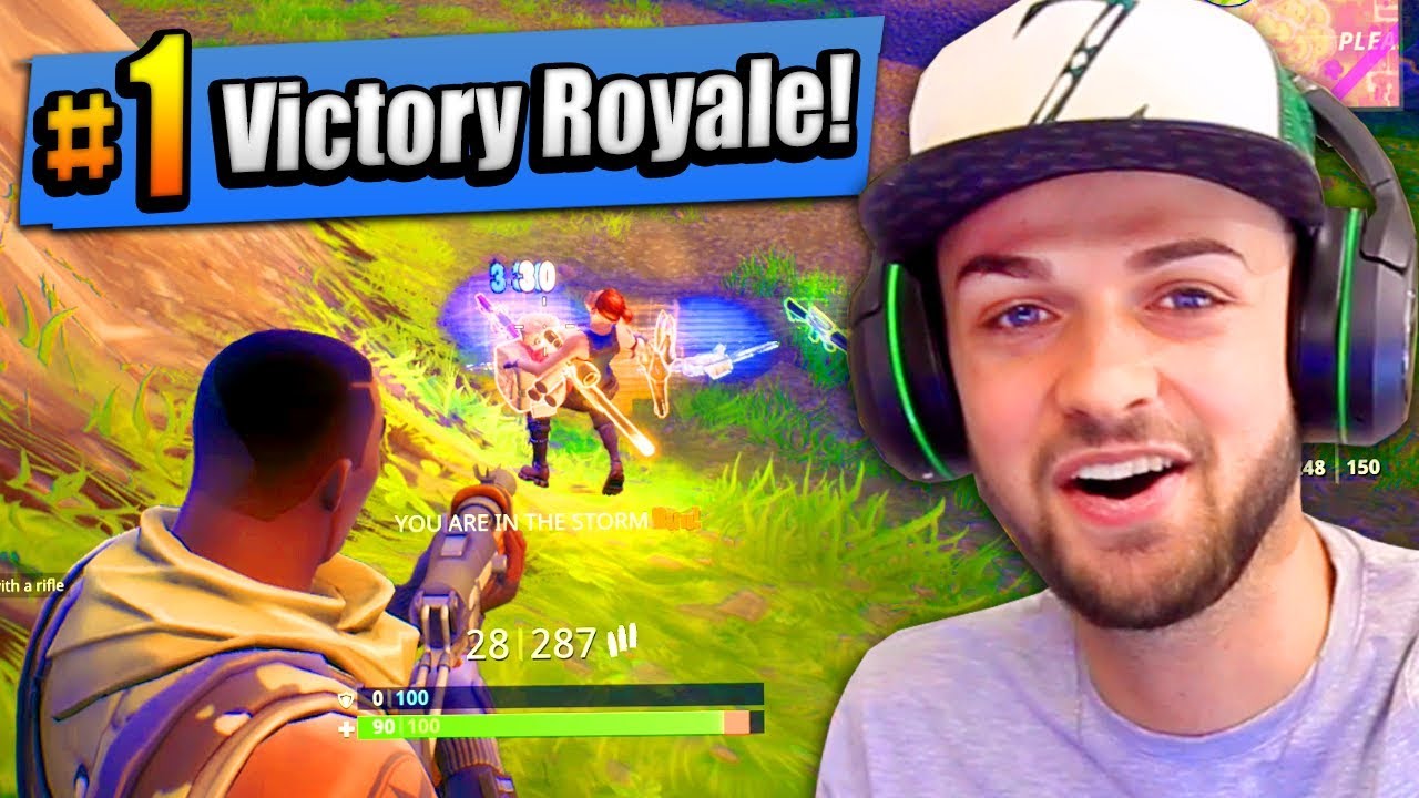 МОЯ ПЕРВАЯ КОРОЛЕВСКАЯ ПОБЕДА! - Fortnite: Battle Royale