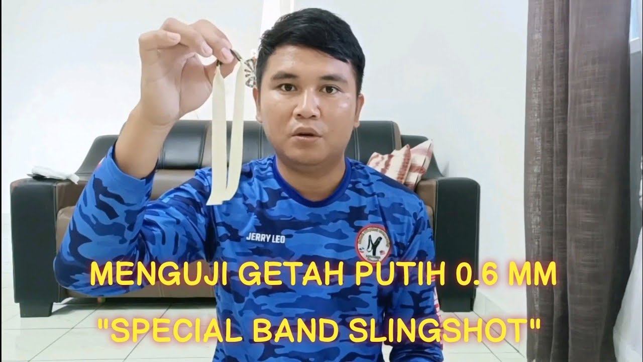 Menguji ketahanan getah special 0.6 mm shortpull