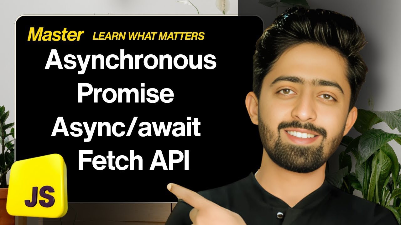 JavaScript Async Tutorial in Hindi | Promises, Async Await & Fetch API Complete Guide