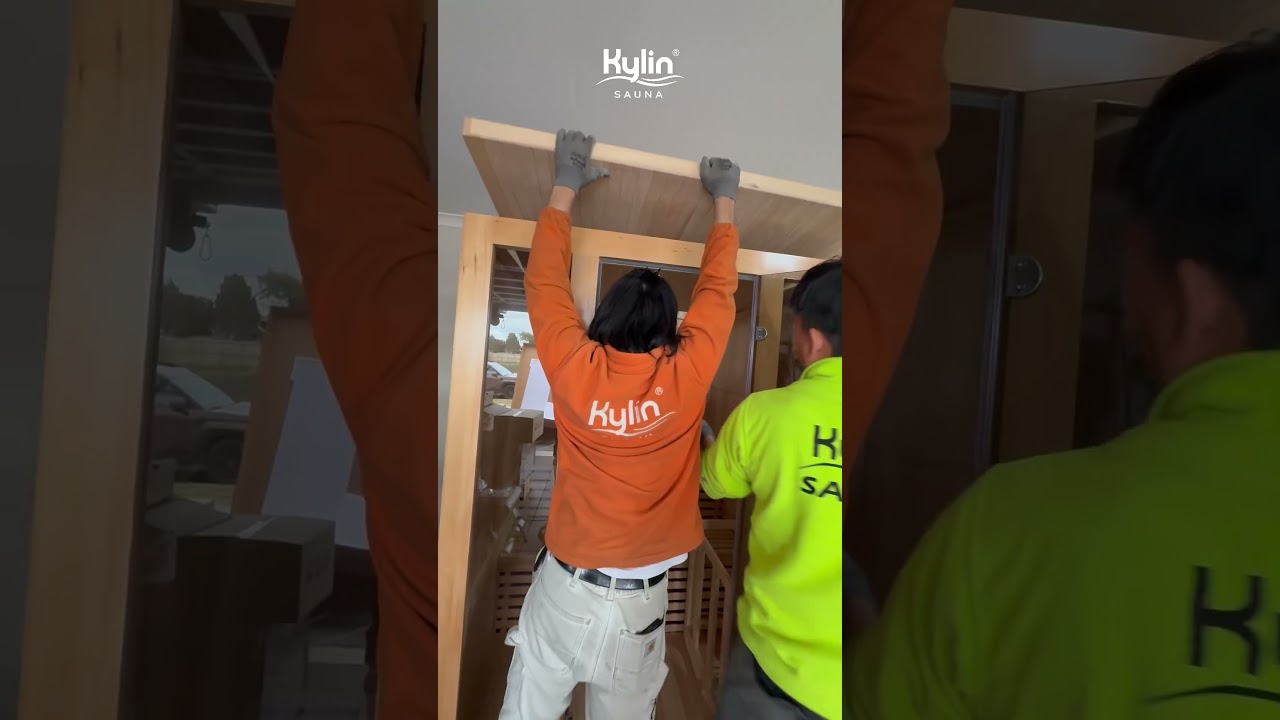 Kylin Indoor Traditional Steam Sauna Assembly QD Series EA3D/EA4 Installation Guide
