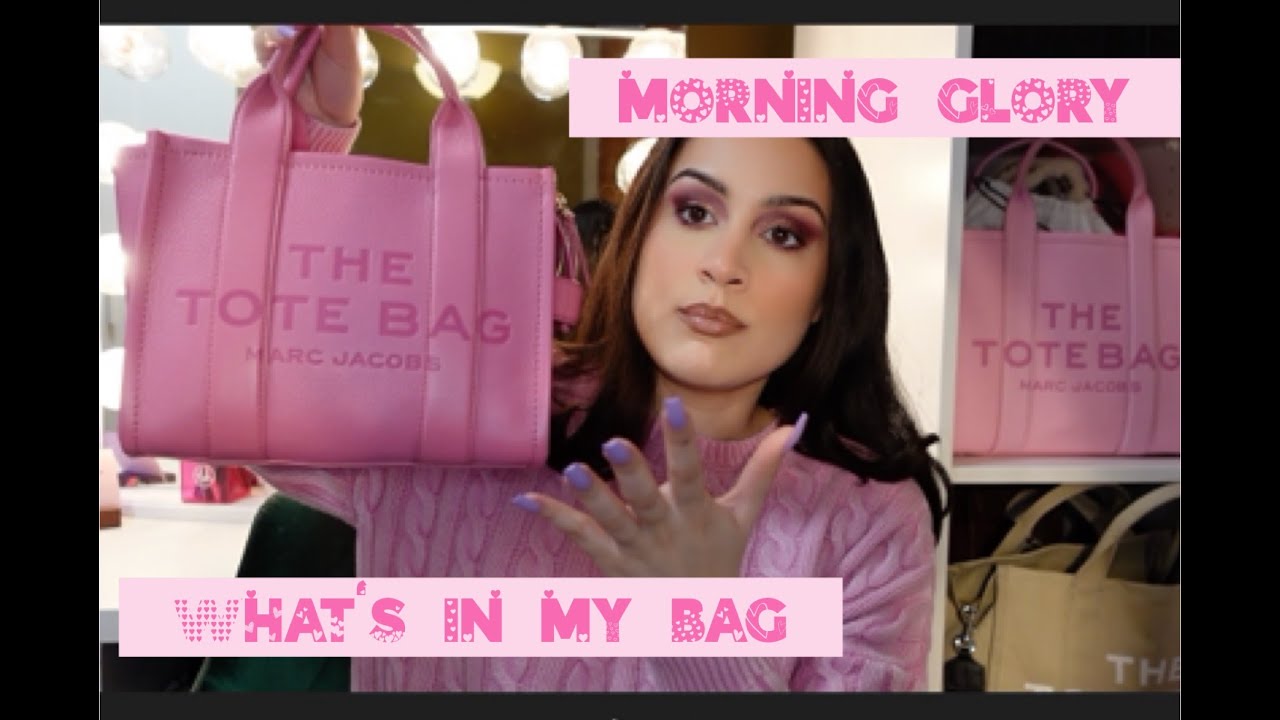 What's in my bag | Marc Jacobs The Tote bag in Morning Glory