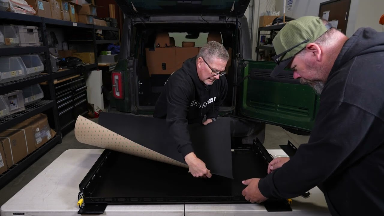 Bronco 6G Slide Floor + Drawer Top Assembly Install (4