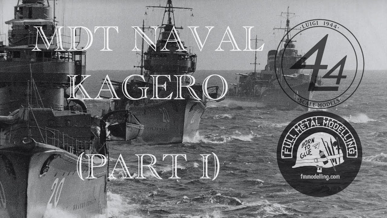 TAMIYA 1/350 IJN KAGERO (PART 1)