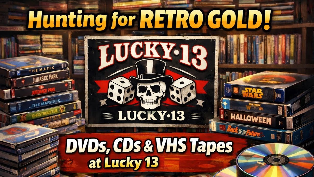 Retro Gold Hunt! Stocking Lucky 13 With Classic Media