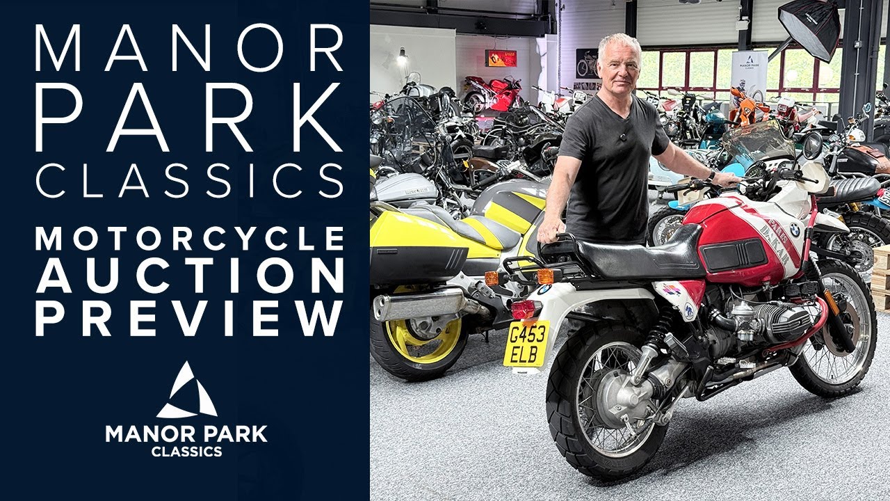 May Motorcycle Auction Preview - Friday 22nd May Manor Park Classics