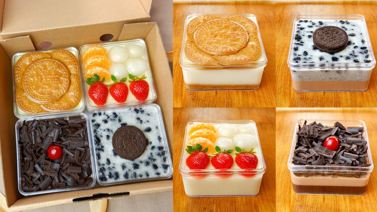 Satu Adonan jadi 4 macam puding | Cocok di jadikan hampers lebaran!!