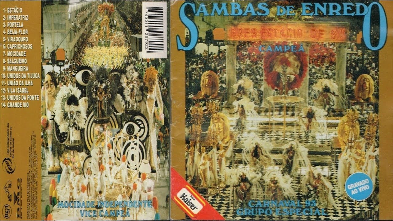 SAMBAS ENREDO RJ 1993