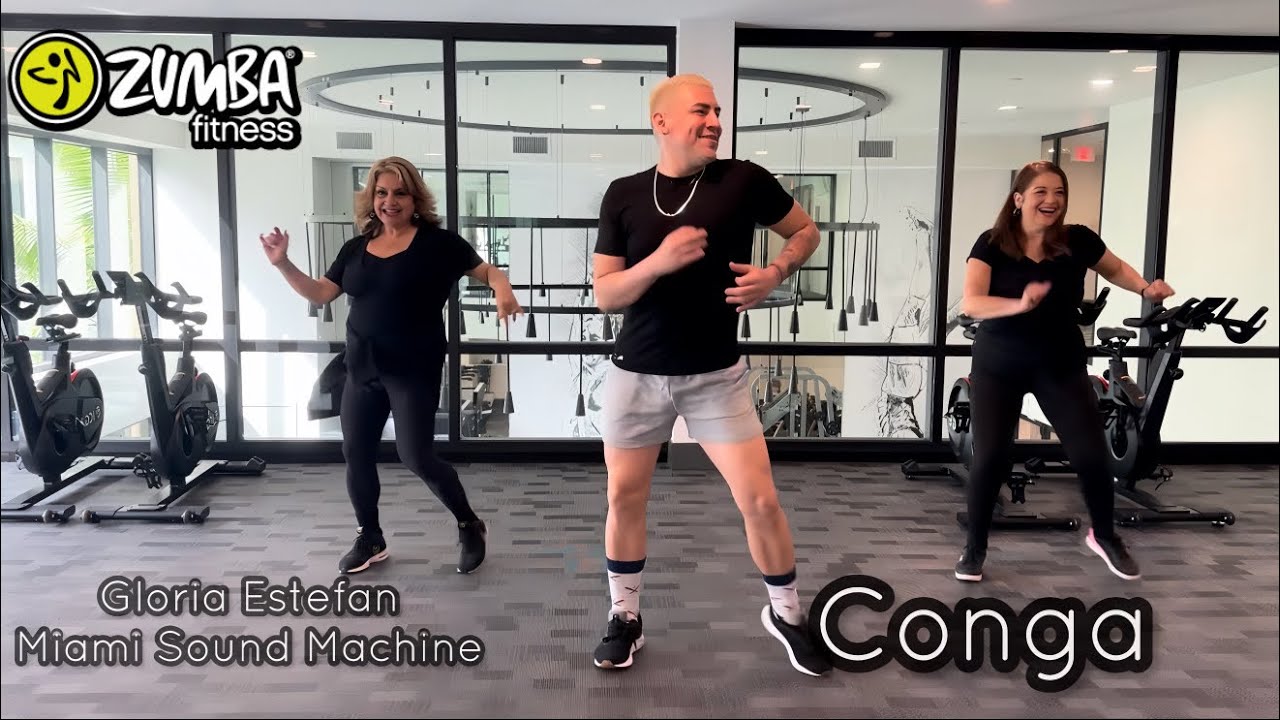 Conga 💃 Gloria Estefan ✨ (conga zumba danny dance fitness salsa)