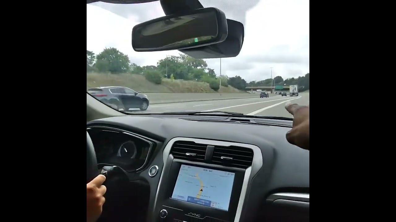 First Time driver enters the freeway
