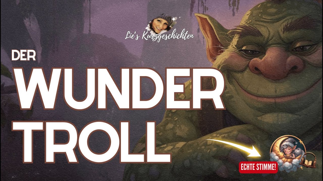 So schläfst du garantiert gut ein: Der Wundertroll | Hörbuch mit echter Stimme