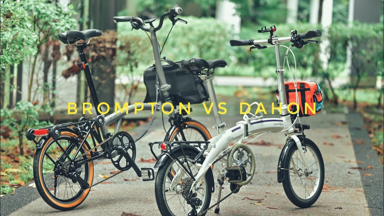 Brompton VS Dahon Bikes Comparison