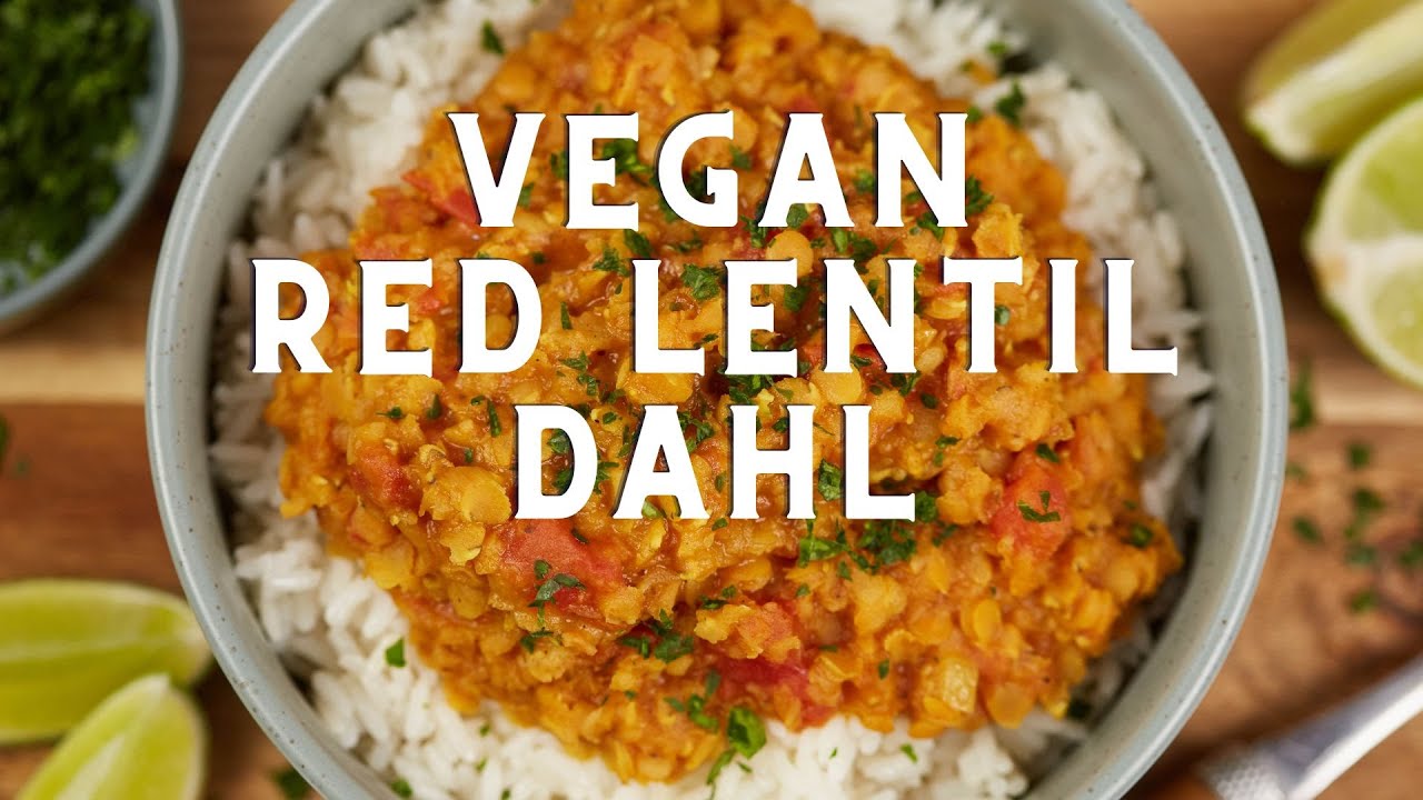 Vegan Classic Red Lentil Dahl