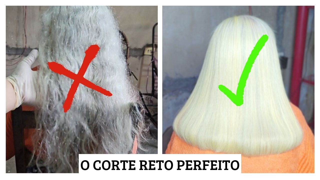 Corte Reto Feminino: aprenda a técnica perfeita passo a passo