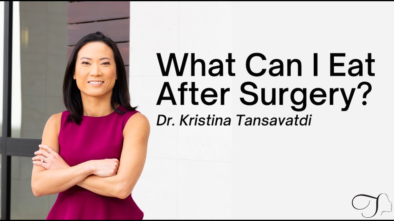 Dr. Kristina Tansavatdi: What Can I Eat After Surgery?
