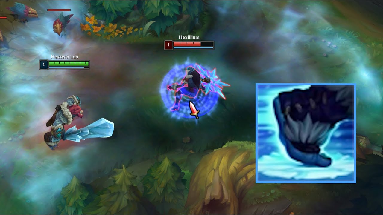 Why Trundle's W can Target Enemies now!