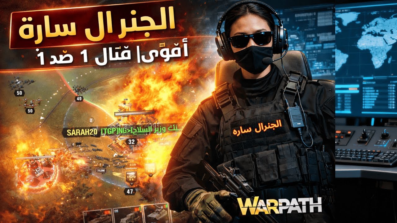 الجنرال سارة 🔥 أقوى قتال 1 ضد 1 في Warpath | نتيجة غير متوقعة