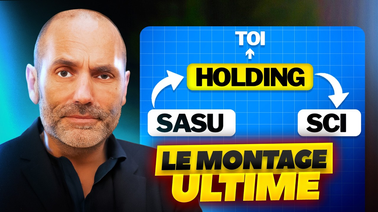 HOLDING + SCI : Le montage ultime pour VIVRE DE L'IMMOBILIER
