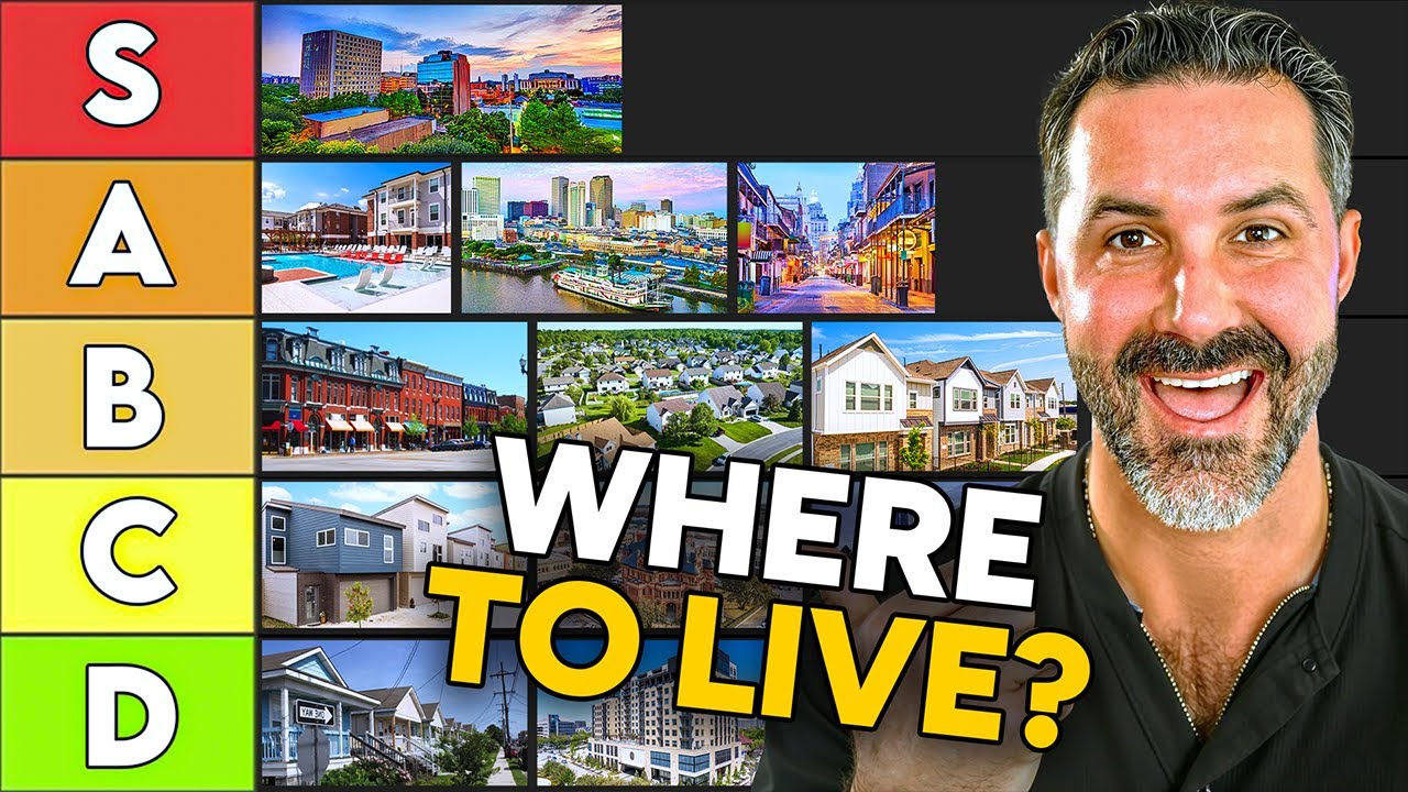 Ranking BEST Places to Live in Louisiana