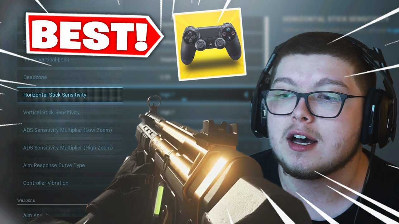 The BEST Season 4 Warzone Sensitvity Settings *FOR CONTROLLER*  (Modern Warfare Warzone)