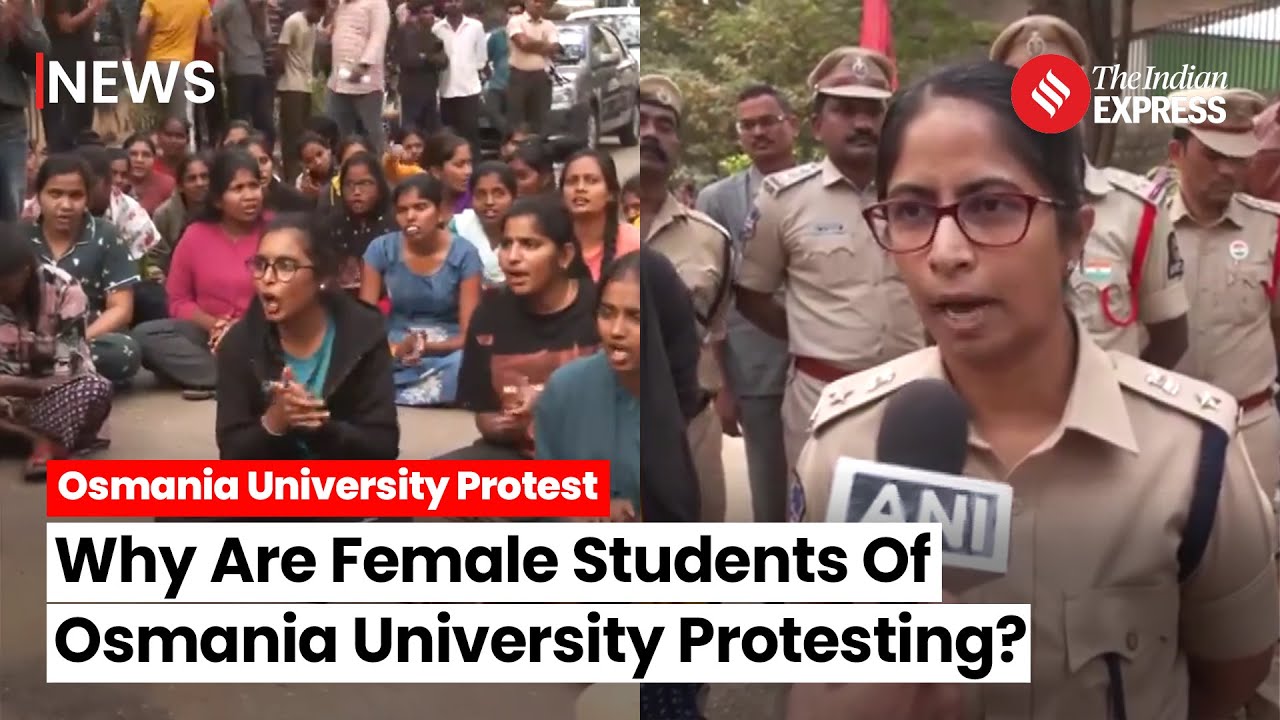 Osmania University PG Students Protest After Alleged Security Breach At Women's Hostel