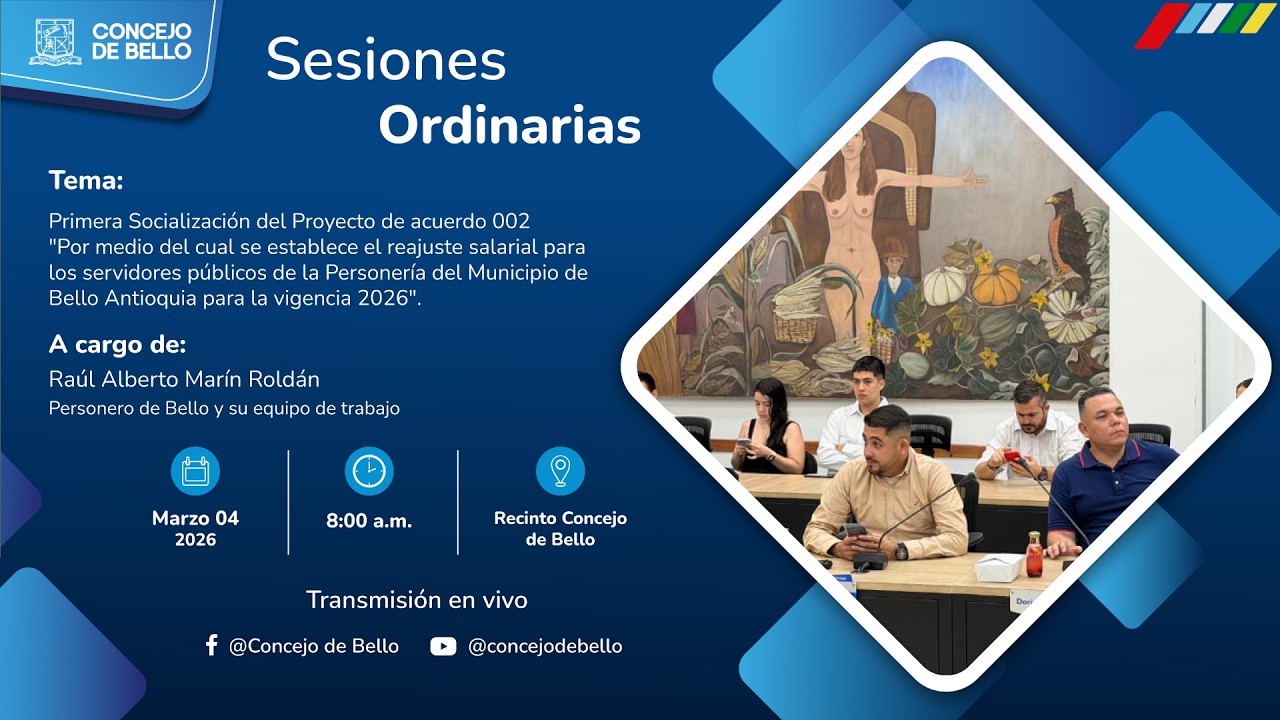 Sesión ordinaria 4 de marzo 2026