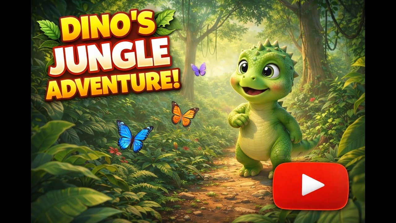 Dino’s Big Jungle Adventure 🦖🌿