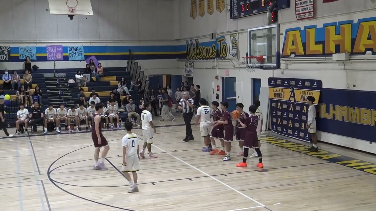 Mark Keppel (away) vs Alhambra (home) 2 4 2026 FROSH LAST BASKETBALL GAME