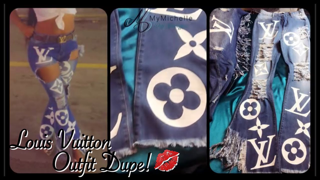 DIY Louis Vuitton outfit dupe! 