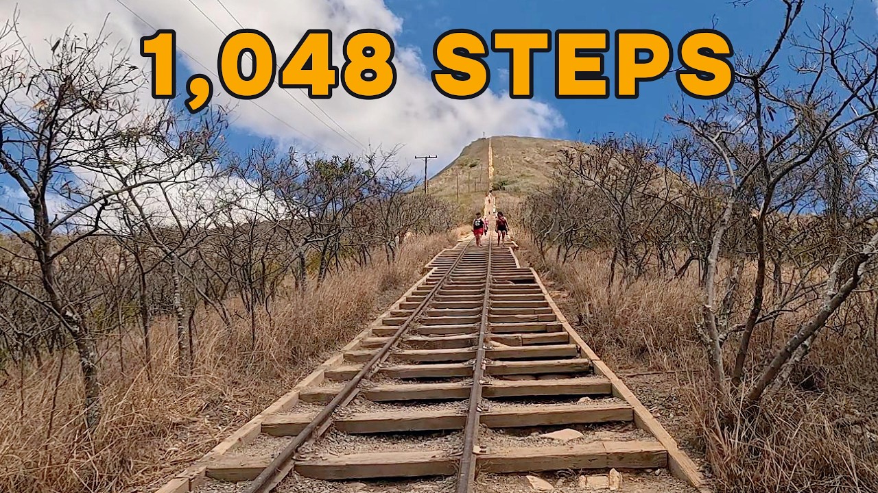 1,048 Steps | Koko Crater Railway Hike, Oahu Hawaii