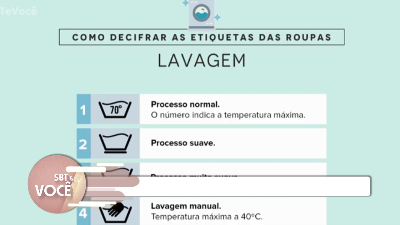 Saiba quais são os significados dos símbolos nas etiquetas de roupa