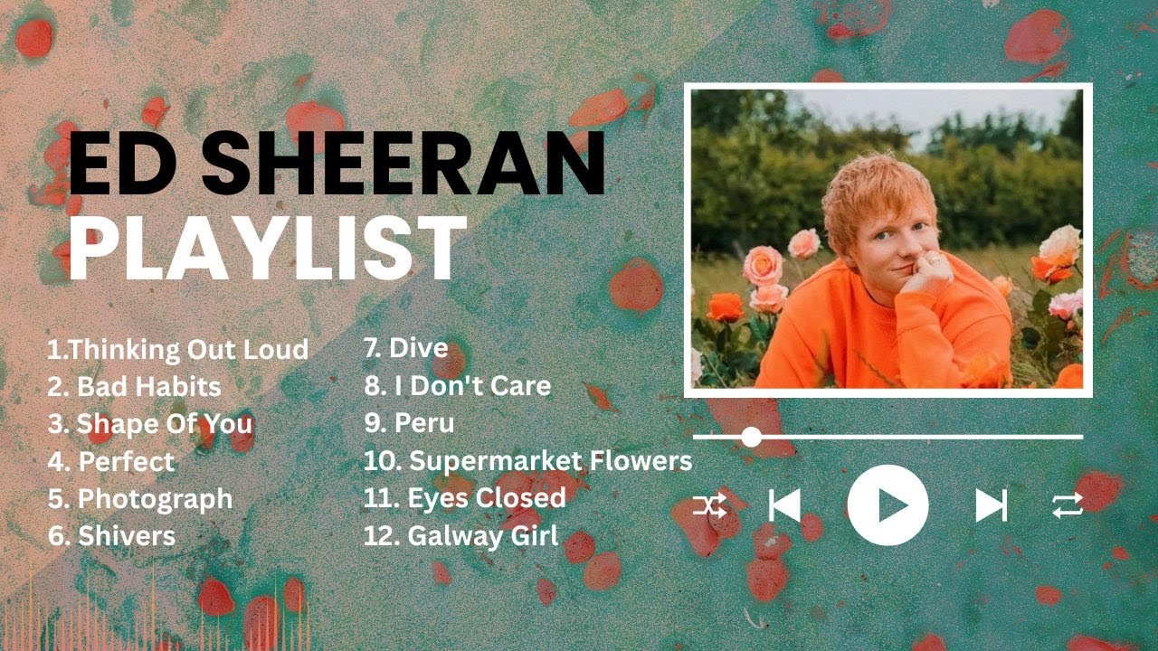 Ed Sheeran&rsquo;s Best Hits Playlist 🎶 | Must-Listen Tracks!