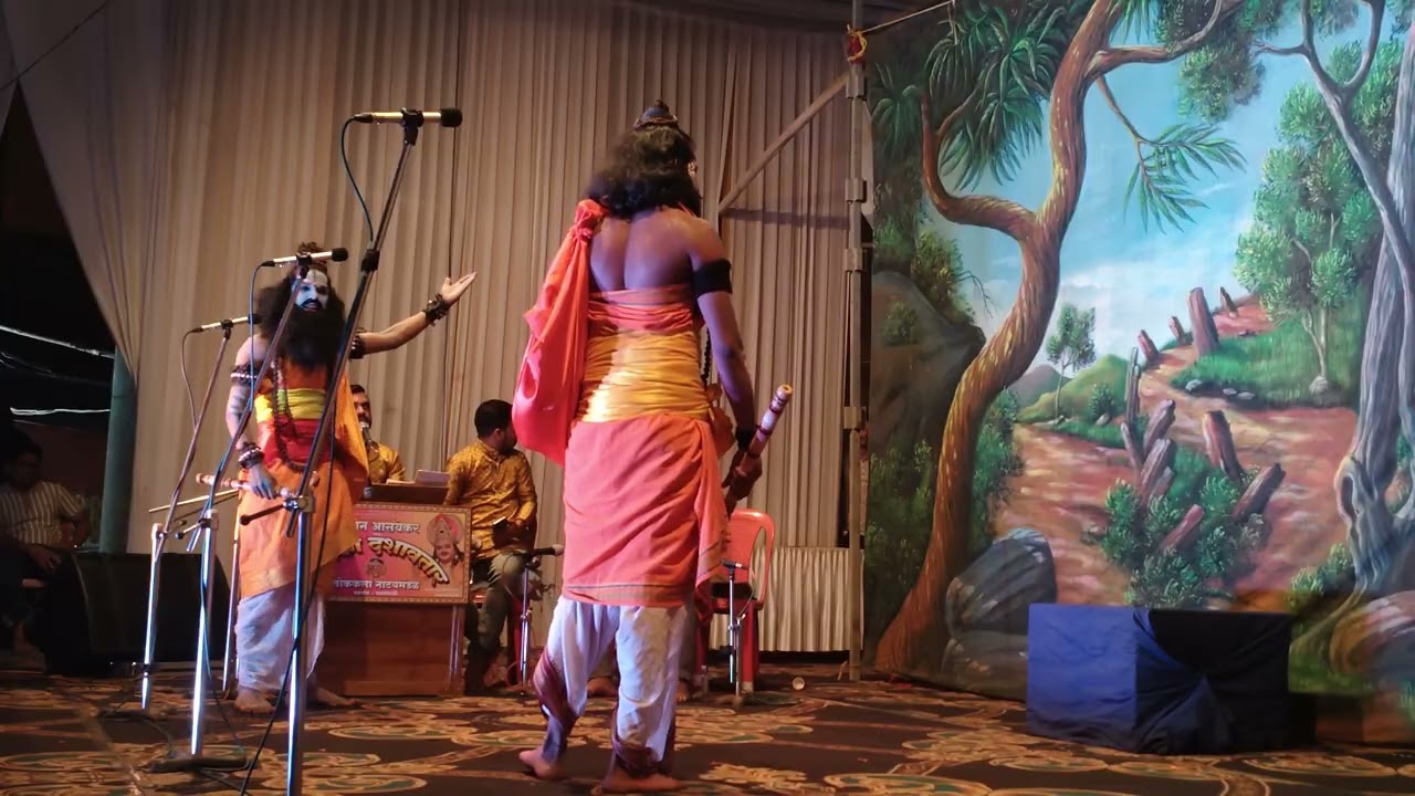 देवेश कुडव व रामचंद्र शेटकर. बाळूमामा मिनिट्रिक्सीन दशावतार नाटक. #dashavatar #kokan #malvani 